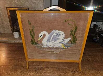 Antique Fire Screen