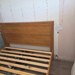 Solid pine kingsize bed