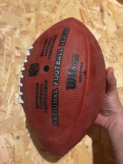 Wilson The Duke Official NFL Leather Game Football - Unused