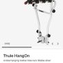Thule 4 bicycle tilting bike rack Image 2