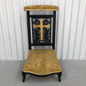 Antique Altar Chair