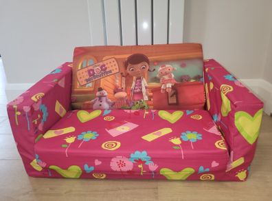 Disney Doc McStuffins Flip-out Folding Couch/Chair