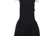 Black mini dress