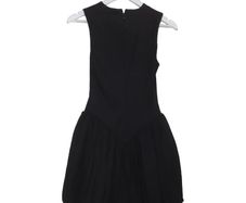 Black mini dress