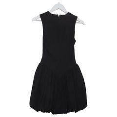 Black mini dress