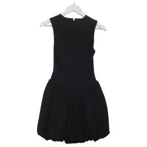 Black mini dress