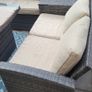 Rattan Garden Furniture 3+2+1+1 and Patio Heater Image 6