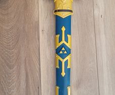 Legend of Zelda toy sword and cover