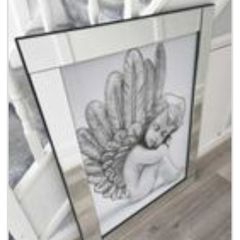 Large Mirrored Wall Picture