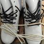 Dr Marten White Patent Croc Style Boots Image 9
