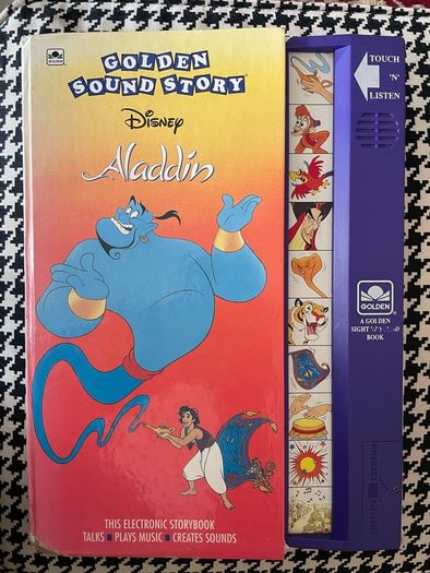 1992 Aladdin Disney Golden Sound Story For Sale in Ballinagare ...