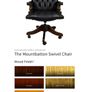 Vintage Chesterfield Leather Captains Chairs Image 5