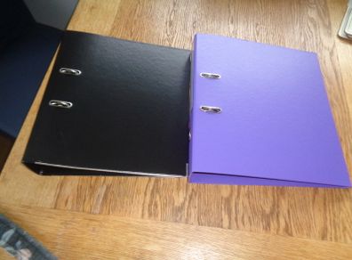 Lever Arch Files x 2 for Sale