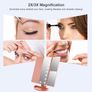 Vanity Makeup Mirror,1x/2x/3x Tri-Fold Makeup Mirror with 21 LED Lights and Adjustable Touch Screen Image 6