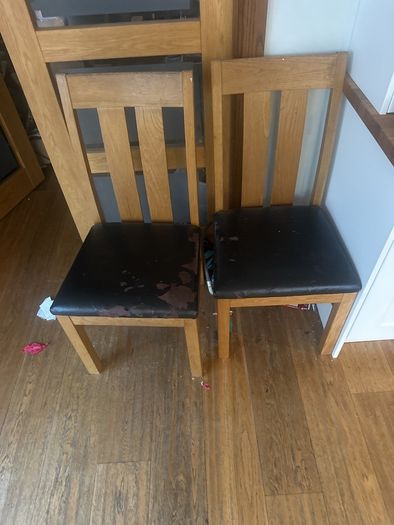 2 dining chairs
