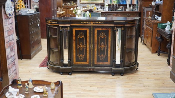 Victorian Ebonised Credenza