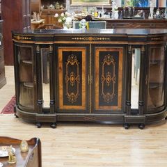 Victorian Ebonised Credenza