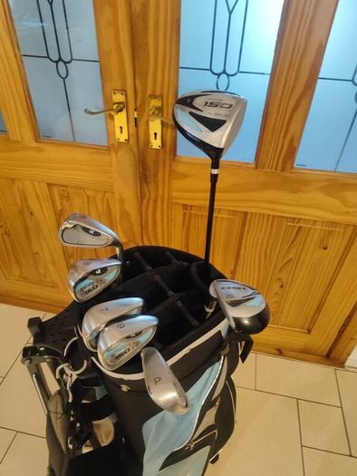 Golf Club Set + Cart Bag/ Trolley (RH)