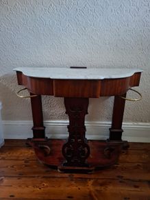 antique hall table