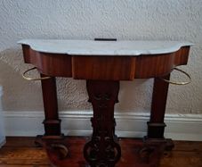 antique hall table