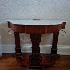 antique hall table