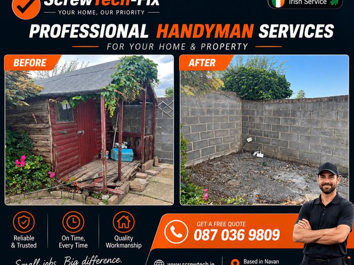 Professional Handyman in Navan & County Meath | Home Repairs & Maintenance