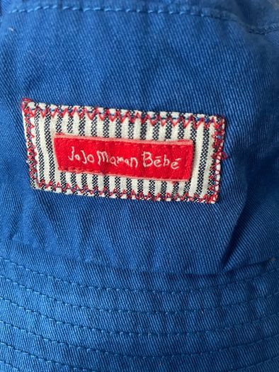 bucket hat kids 2-6 y blue JoJo Maman Bebe New