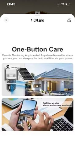 Cctv. Solar SIM card camera ptz