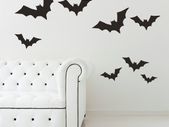 Bat Wall Stickers for Halloween, Bats Stickers, Halloween Wall Decals
