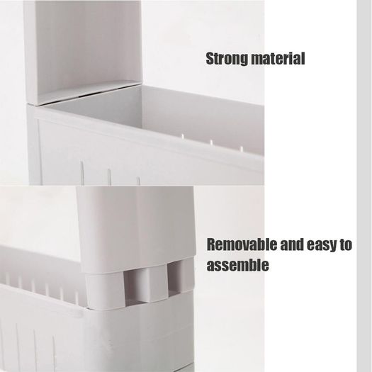 Gap Storage Slide-Out Shelf Organiser 3Tiers