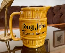 Vintage Long John Scotch Whisky Barrel Water Jug 1960 to 1970