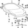 Genuine Hyundai Coupe 96-00, Tail Gate Latch Assy 81240-27000 Image 5