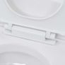 Wall-Hung Toilet Ceramic White Image 2