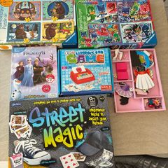 Free games and jigsaws