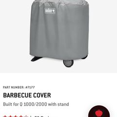 Weber BBQ Cover