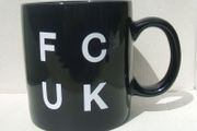 FRENCH CONNECTION UK (F.C.U.K.) - a large sized merchandise mug (c.2010)