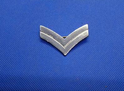 Corporal Stripes Pin Badge