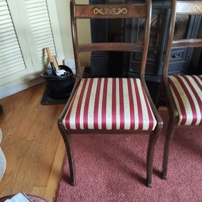Antique Regency Diningroom chairs