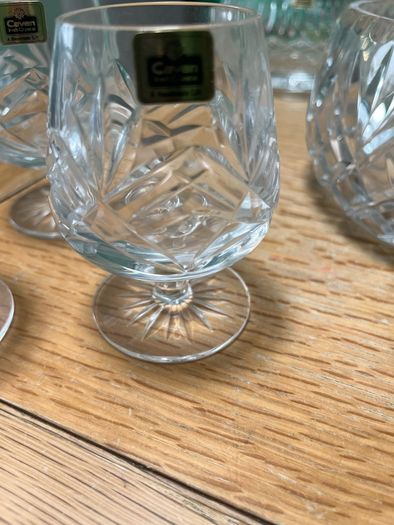 Cavan Crystal Brandy Glasses