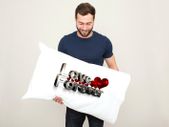 Love Forever Text Printed Pillowcase Bedroom Home Decor Great Gift Present