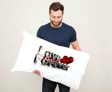 Love Forever Text Printed Pillowcase Bedroom Home Decor Great Gift Present