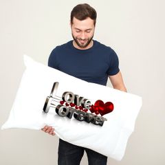 Love Forever Text Printed Pillowcase Bedroom Home Decor Great Gift Present