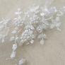 Bridal Fabric beaded lace Image 8