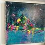 Original Abstract Painting Framed Original Abstract Painting Contemporary Irish Art Floral Art Image 5