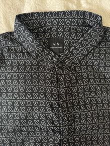 Armani Exchange Logo Print Shirt XL