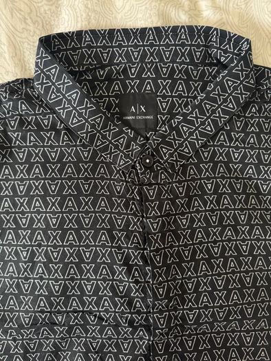 Armani Exchange Logo Print Shirt XL