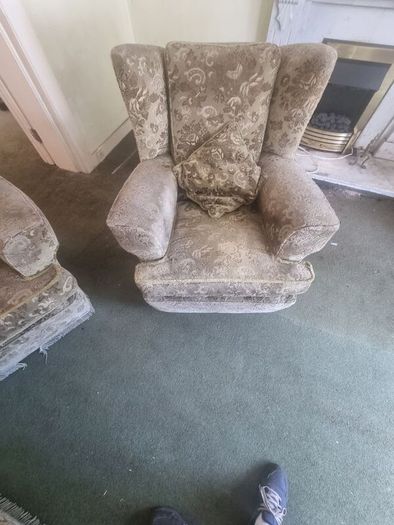 Vintage Suit Sofa and two chairs
