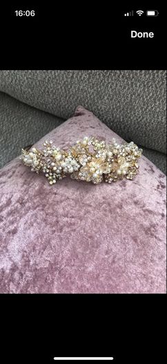 wedding hair band