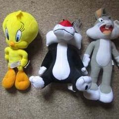Loony Tunes Plush Toys New with Tags