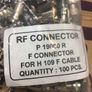 RF Connectors Quantity 100 Image 2